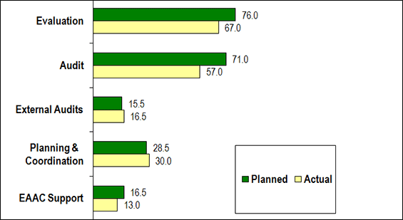 Figure 1: Project-Related Person Months Utilization by Function