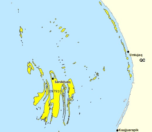 Sous-région de prévisions - Sanikiluaq