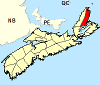 Location Map - Victoria County