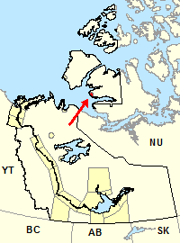 Location Map - Ulukhaktok