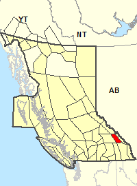 Location Map - East Columbia