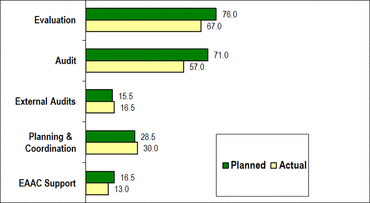 Figure 1: Project-Related Person Months Utilization by Function