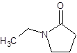 Structure chimique pour 1-Éthylpyrrolidin-2-one