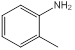 Structure chimique o-toluidine