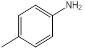 chemical structure p-toluidine