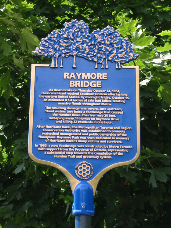 Raymore Bridge Sign (Photo: Peter Bowyer)